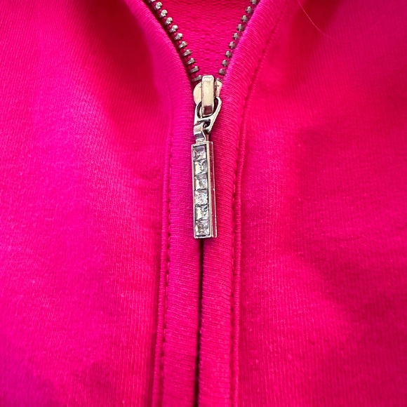 🌺QUACKER FACTORY HOODED EMBELLISHED JACKET (Small) - Picture 9 of 11